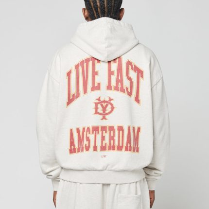 Live Fast Amsterdam Hooded