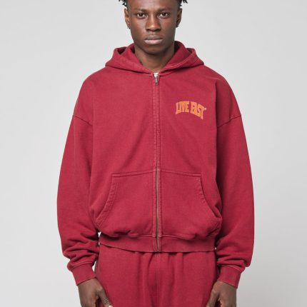 Live Fast London Hooded Zip