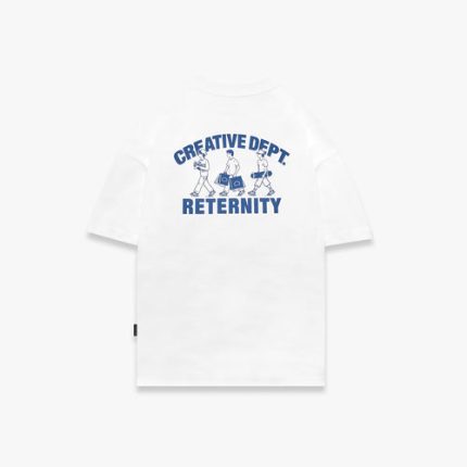 CREATIVE DEPT LOGO T-SHIRT - WHITE