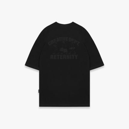 CREATIVE DEPT LOGO T-SHIRT - BLACK