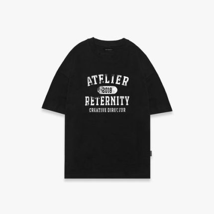 ATELIER EMBLEM T-SHIRT - BLACK