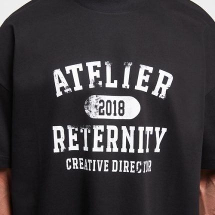 ATELIER EMBLEM T-SHIRT - BLACK