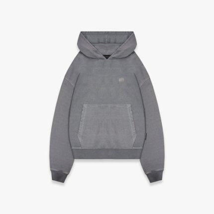 SIGNE HOODIE - WASHED GREY