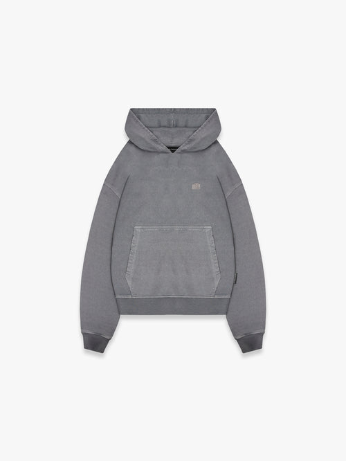 SIGNE HOODIE - WASHED GREY