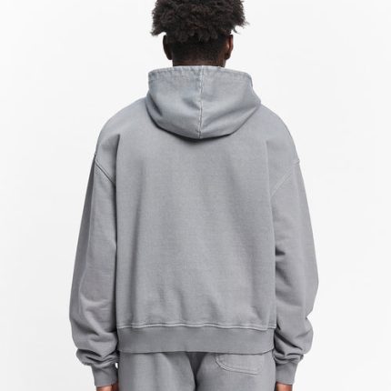 SIGNE HOODIE - WASHED GREY