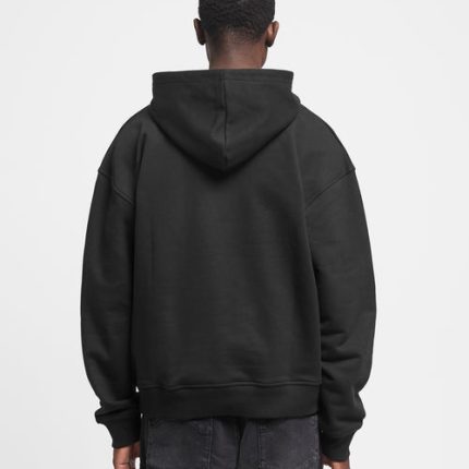 ATELIER EMBLEM ZIP-HOODIE - BLACK