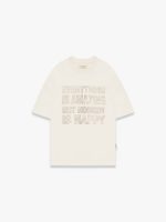 QUOTE T-SHIRT - CREAM