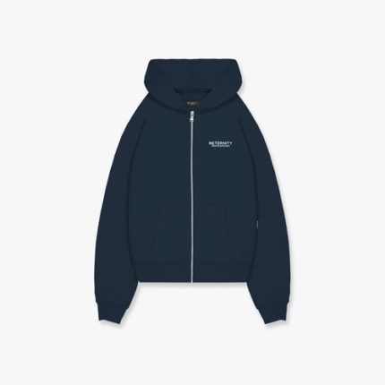 CREATIVE DEPT ZIP HOODIE - NAVY