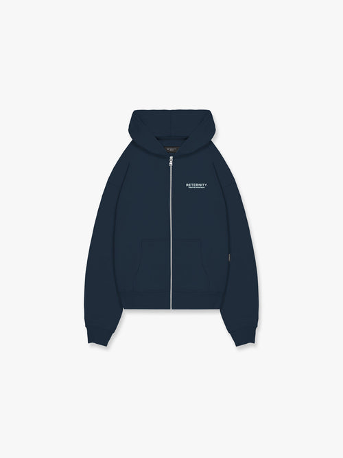 CREATIVE DEPT ZIP HOODIE - NAVY