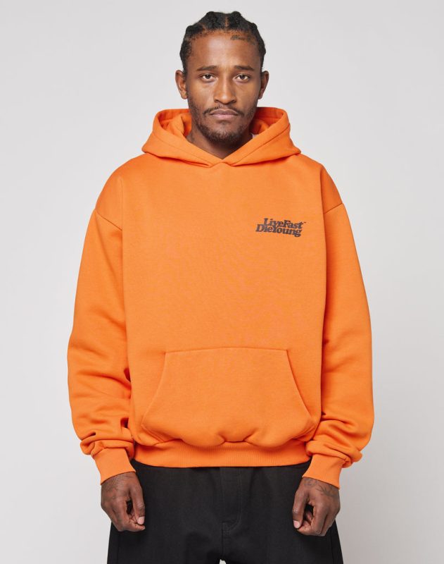 Basic Orange Hooded