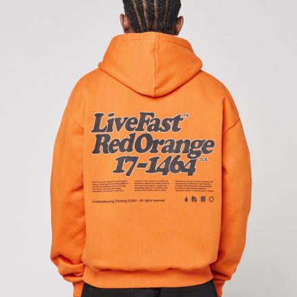 Basic Orange Hooded