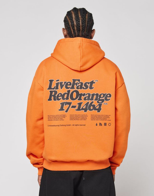 Basic Orange Hooded