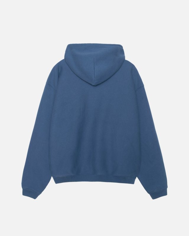 80 RELAXED HOODIE BLUE