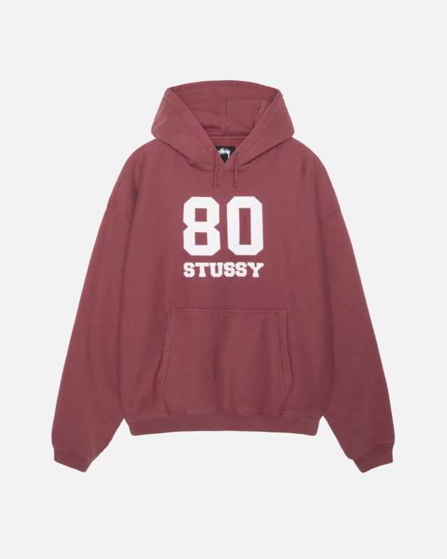 80 RELAXED HOODIE BROWN