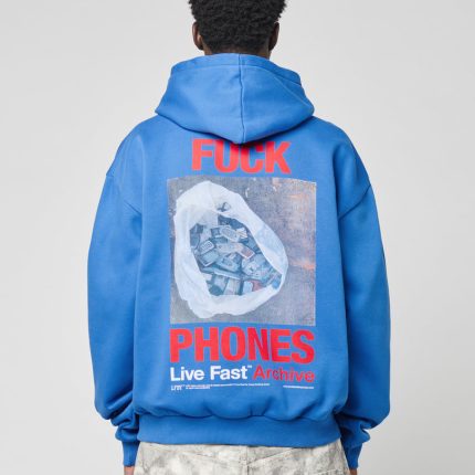 LFDY F*ck Phones Hooded Blue