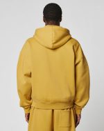 Live Fast Sweatsuit Jacket Yellow