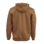 Carhartt Sleeve Logo Graphic Hoodie Brown