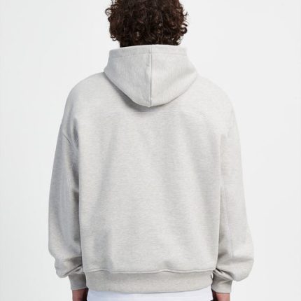 STITCHED ‘R’ HOODIE - MELANGE