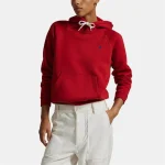 POLO RALPH LAUREN Fleece Hoodie Red