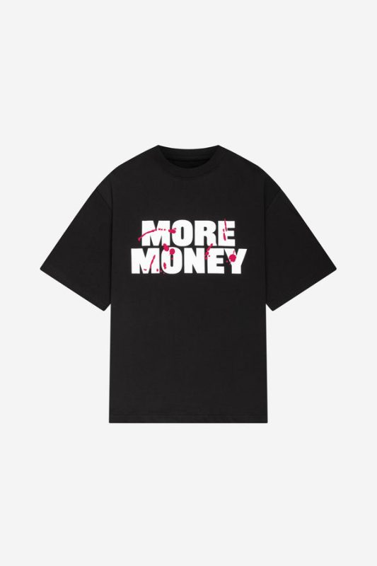 MORE MONEY BONEZ TEE BLACK