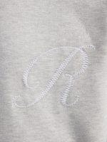 STITCHED ‘R’ HOODIE - MELANGE