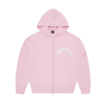 COLLY ARCH ZIP HOODIE PINK