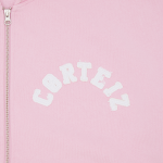 COLLY ARCH ZIP HOODIE PINK