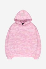 More Money More Love Camo Hoodie Pink