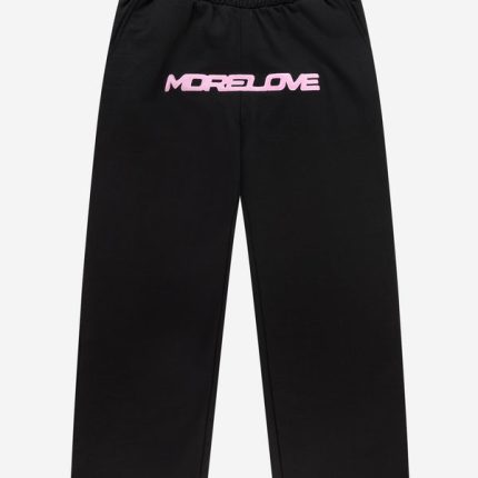 MORE LOVE JOGGER BLACK