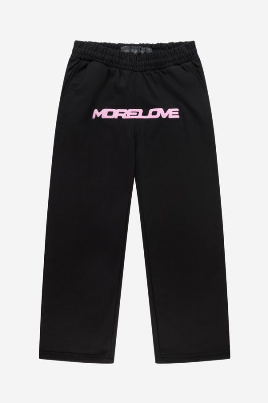 MORE LOVE JOGGER BLACK