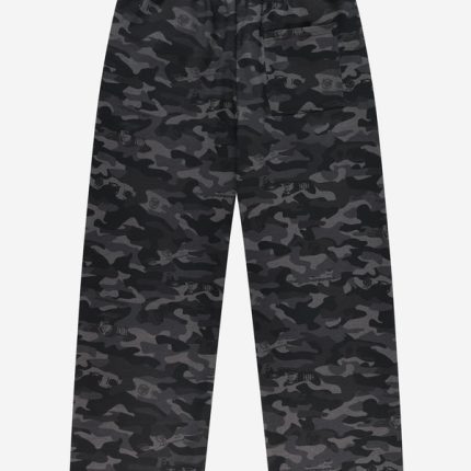 CAMO JOGGER BLACK