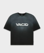 Distressed Logo T-Shirt Washed Black