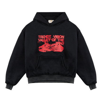 Trendt Vision Black Hoodie