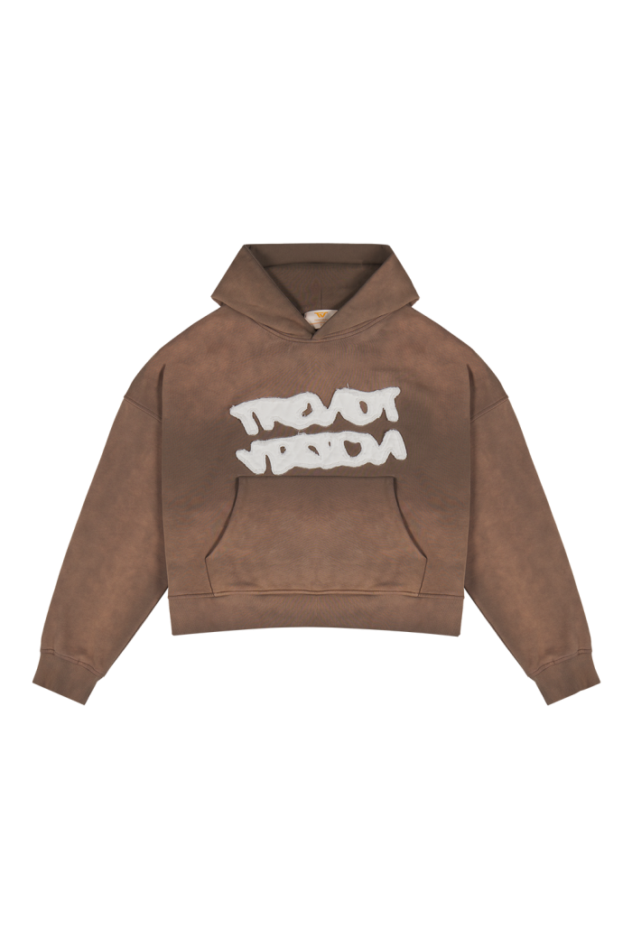 Trendt Vision Brown Logo Hoodie