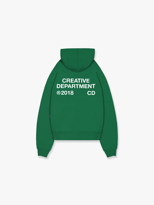 CREATIVE DEPT HOODIE - GREEN