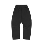 ISLAND PUFF PRINT OPEN HEM PANT BLACK