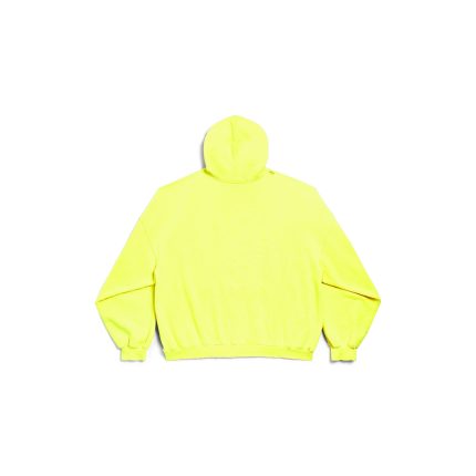 Men's 3b Liquified Hoodie Large Fit in Neon Yellow