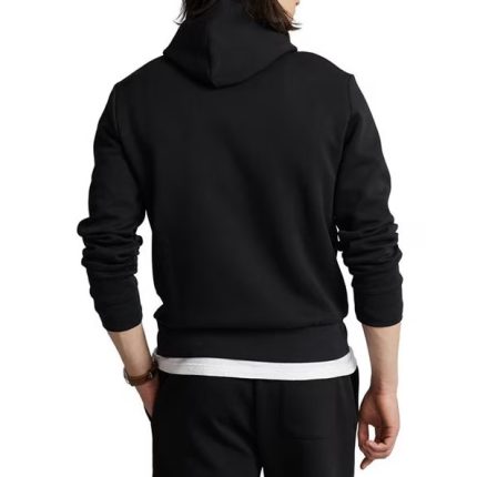 POLO RALPH LAUREN Double-Knit Hoodie Black