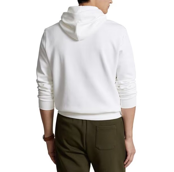 POLO RALPH LAUREN Double-Knit Hoodie White