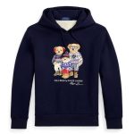 Ralph Lauren Polo Bear Family Hoodie Navy