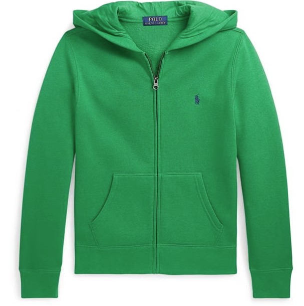 POLO RALPH LAUREN Zip Hoodie Green