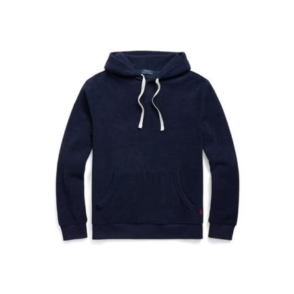 Ralph Lauren Fleece Lounge Hoodie Navy