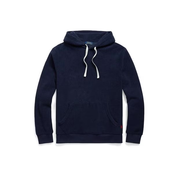 Ralph Lauren Fleece Lounge Hoodie Navy