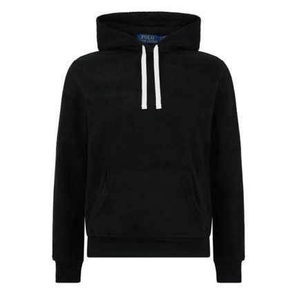 Ralph Lauren Fleece Lounge Hoodie Black