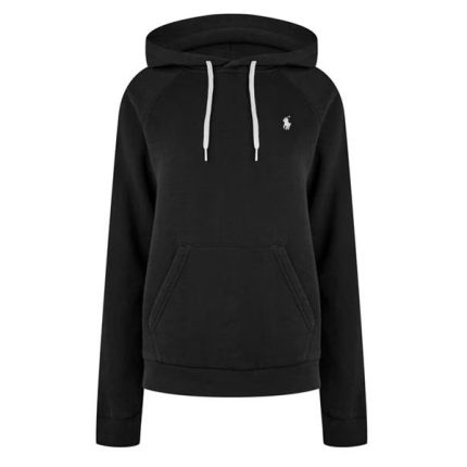 POLO RALPH LAUREN Pony Fleece Hoodie Black