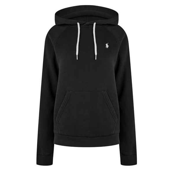 POLO RALPH LAUREN Pony Fleece Hoodie Black