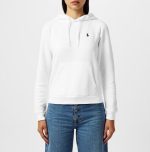 POLO RALPH LAUREN Pony Fleece Hoodie White