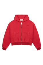 Trendt Vision Red Logo Zip Hoodie