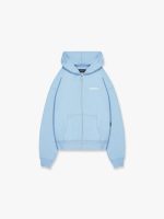 CREATIVE DEPT ZIP HOODIE - LIGHT BLUE