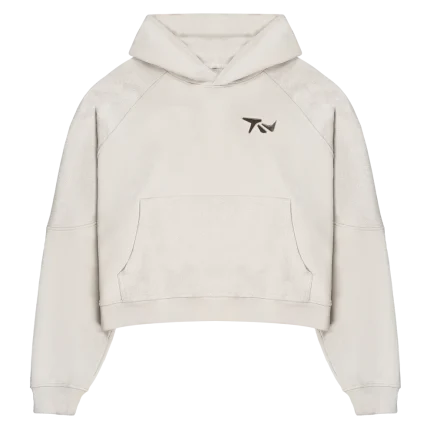 Trendt Vision Grey Metal Logo Hoodie